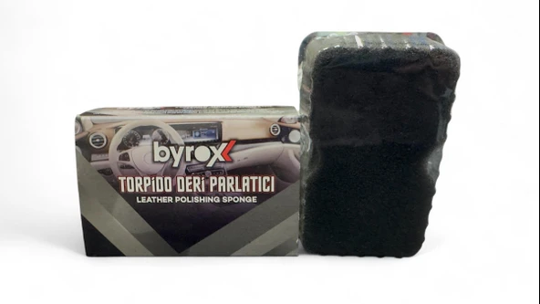 byrox Yağlı Sünger Deri Torpido Tampon Parlatıcı ürün görseli 1