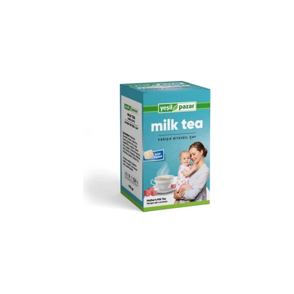Emziren Anne Çayı Milk Tea Küp Çay 170 gr - Pratik Küp Form ürün görseli 1