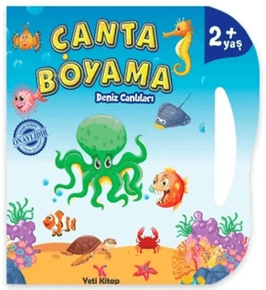 Çanta Boyama : Deniz Canlıları - Resim 3