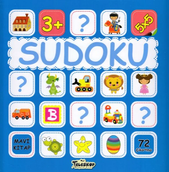 Sudoku 5X5 Mavi Kitap ürün görseli 1