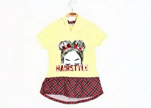 Toontoy Kız Çocuk Haırstyle Pul Palet Elbise ürün görseli 1