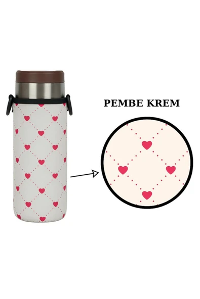 Travel Mug 0.35 Lt. ile Uyumlu Omuz Askılı Termos Kılıfı ürün görseli 1