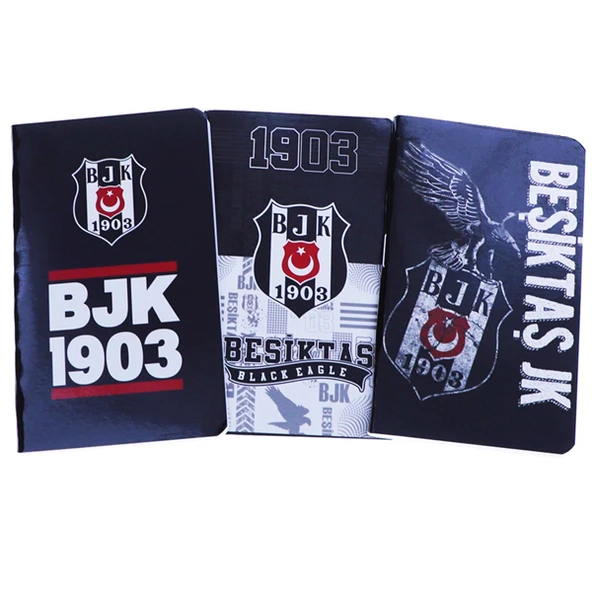 Beşiktaş Bloknot 8x13 Karton T.Dkş 463746-68-LI-PKT ürün görseli 1