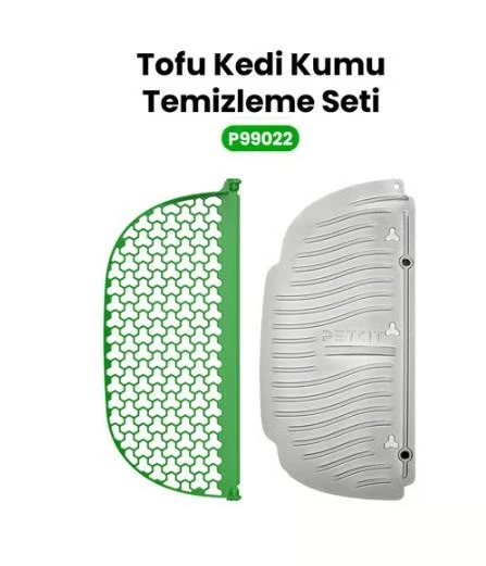 PETKIT MAGNETIC CAT LITTER REMOVER SET FOR TOFU MIX ürün görseli 1