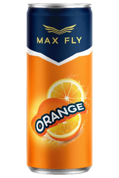 Max Fly Portakal Gazoz 250 ml 12 Adet ürün görseli 1
