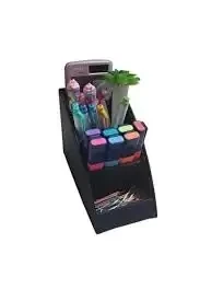 Inn Design Organizer Kalemlik Beyoğlu Serisi Deri Cosmos Siyah 11x20x9.5 Cm DD-1235 ürün görseli 1