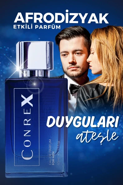 Erkeklere Özel Afrodizyaklı Parfüm 50 ml Ve 5 ml Taşınabilir Mini Şişe Hediyeli! ürün görseli 1