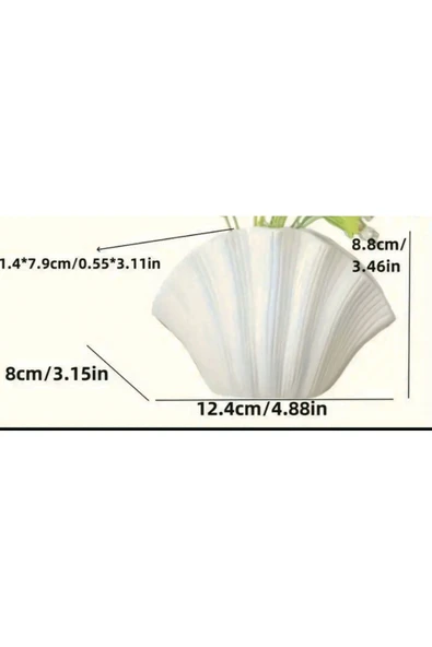 Ahm 2’li Vazo istiridye  saksı - Resim 3