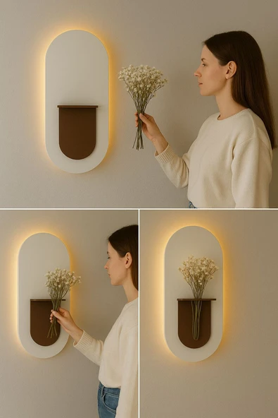 AhmDesignn 3D ışıklı dekoratif tablo ürün görseli 1