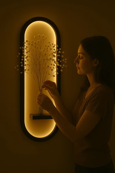 AhmDesignn “Floral Işık Vitrini” - Resim 2