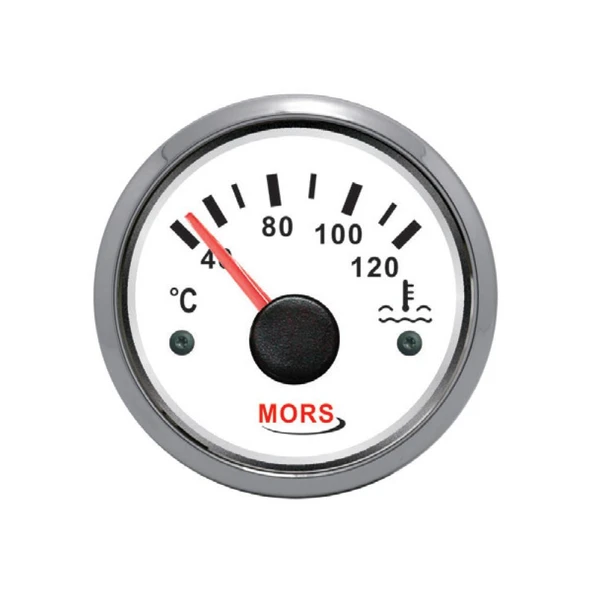 Mors Hararet Göstergesi 12-24 Volt Beyaz ürün görseli 1