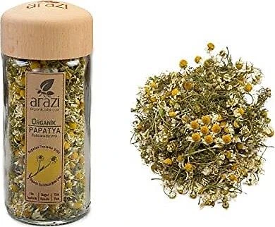 Arazi Organik Cam Kavanoz Papatya Çayı 20 gr 1 ADET ürün görseli 1