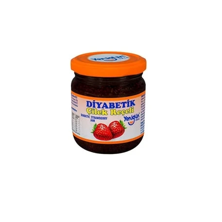 Yenigün Diyabetik Çilek Reçeli 230 gr 1 ADET ürün görseli 1