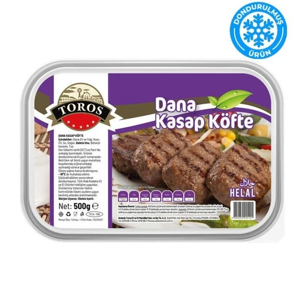 Akdeniz Toros Dana Kasap Köfte 500 gr ürün görseli 1