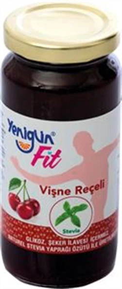 Yenigün Stevialı Fit Vişne Reçeli 280 gr 1 ADET ürün görseli 1