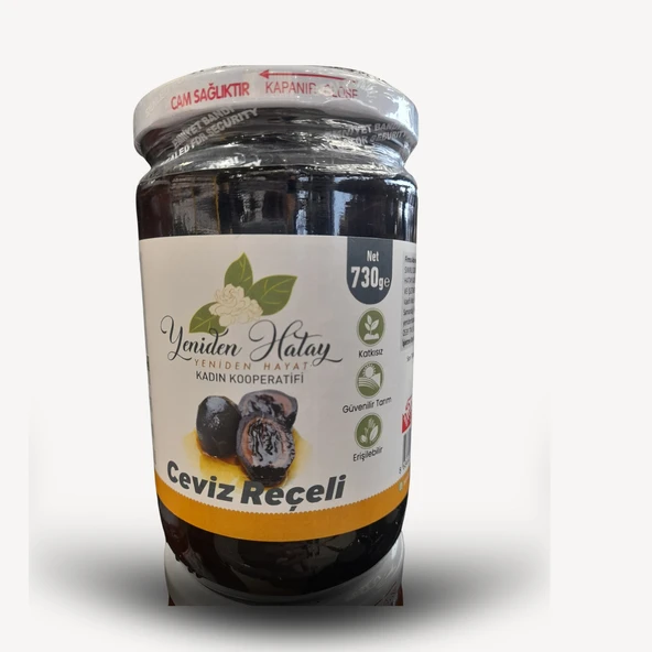 Yeniden Hatay Kadın Kooperatifi Ceviz Reçeli 730 gr 1 ADET ürün görseli 1