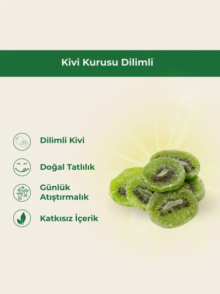 Kivi Kurusu Dilimli 1 KİLOGRAM - Resim 2