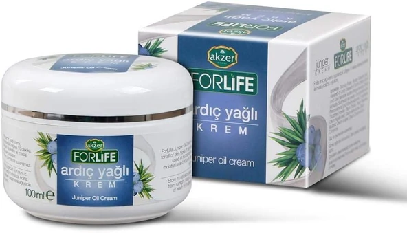 Akzer Forlife Ak Söğüt Ekstraktlı Ardıç Yağlı Masaj Kremi 100 ml ürün görseli 1