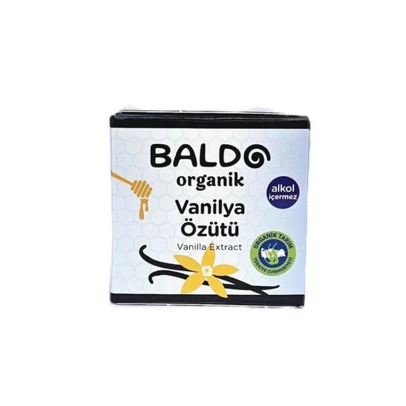 Baldo Organik Vanilya Özütü 80 gr.- alkolsüz ürün görseli 1
