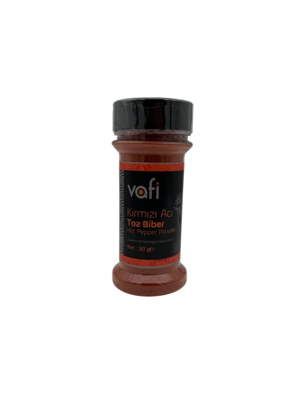 Vafi Baharat Serisi Acı Toz Biber 80 gr TB 1 ADET ürün görseli 1