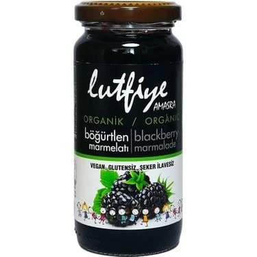 Lütfiye Organik Böğürtlen Marmelatı 280 gr ürün görseli 1