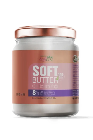 Softem Softbutter Cilt Bakım Yağı 190 ml ürün görseli 1