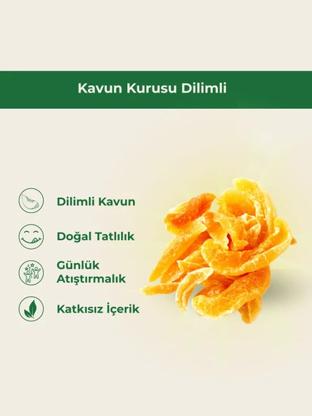 Kavun Kurusu Dilimli 1 KİLOGRAM - Resim 2