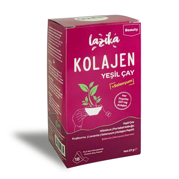 Lazika Kolajen Yeşil Çay 1 ADET ürün görseli 1