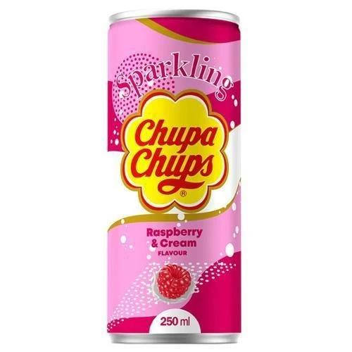 Chupa Chups Raspberry & Cream Flavour 345 ml ürün görseli 1