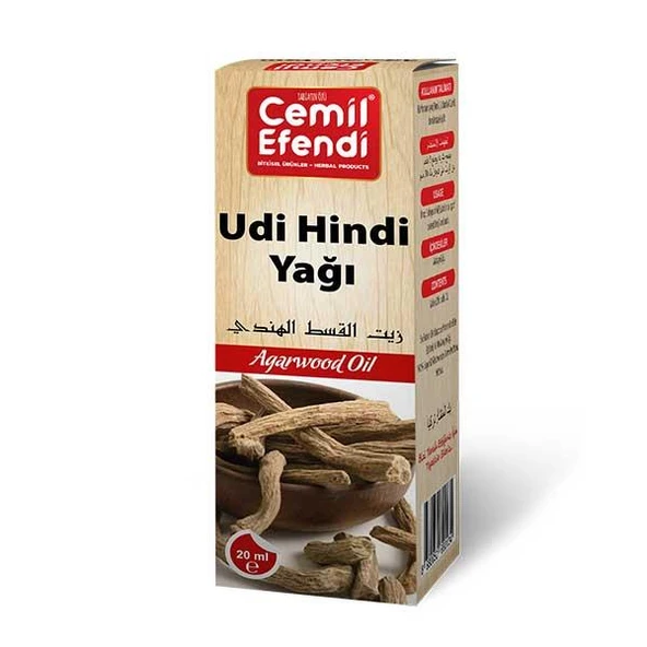 Cemil Efendi Udi Hindi Yağı 20 ml ürün görseli 1