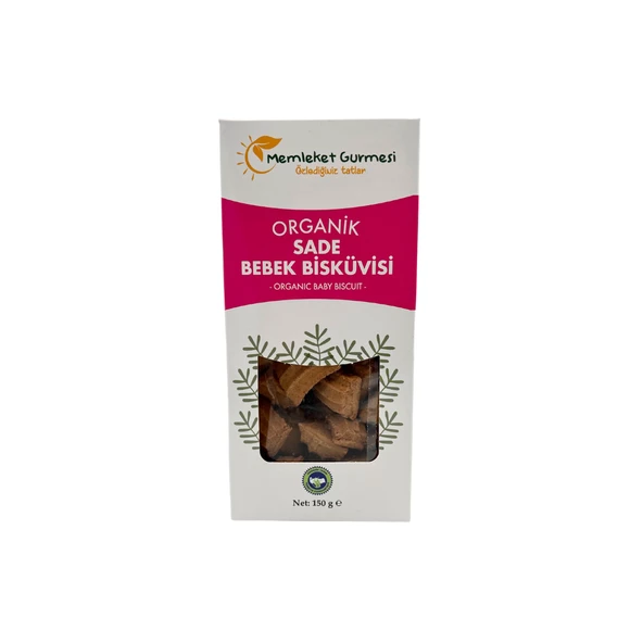 Organik Sade Bebek Bisküvisi 150 gr BABY MG ürün görseli 1