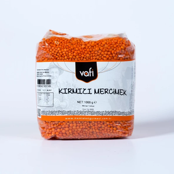 Mardin Kırmızı Mercimek 1000 g 1 ADET ürün görseli 1