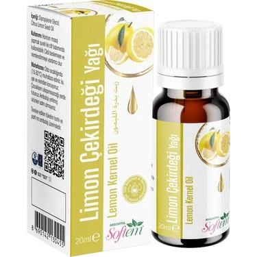 Softem Limon Çekirdeği Yağı 20 ml ürün görseli 1
