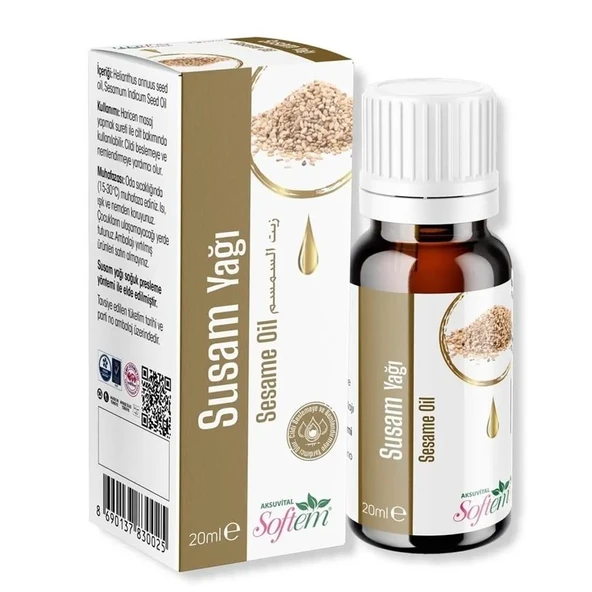 Softem Susam Yağı 20 ml ürün görseli 1