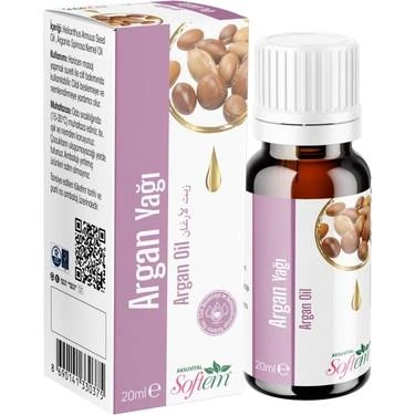 Softem Argan Yağı 20 ml ürün görseli 1