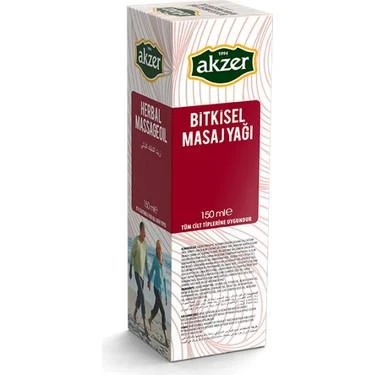 Akzer Bitkisel Masaj Yağı 150 ml ürün görseli 1