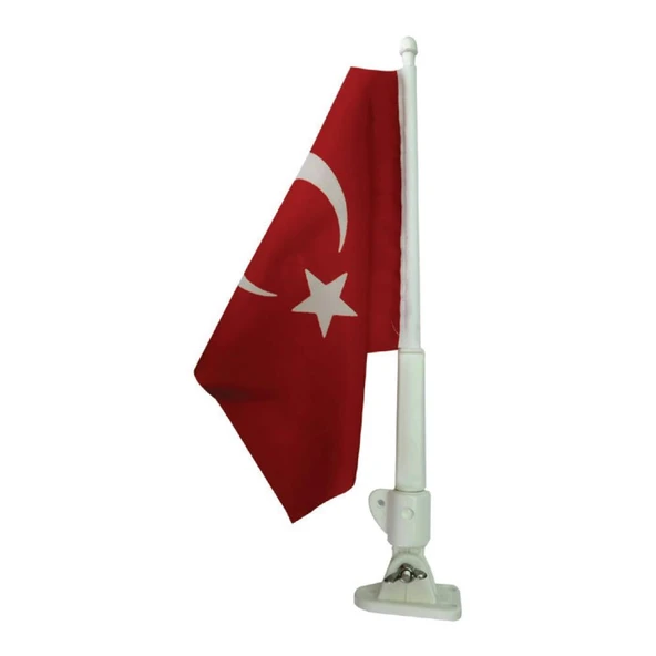 Saray Plastik Bayrak Direği Bayraklı 40 Cm ürün görseli 1