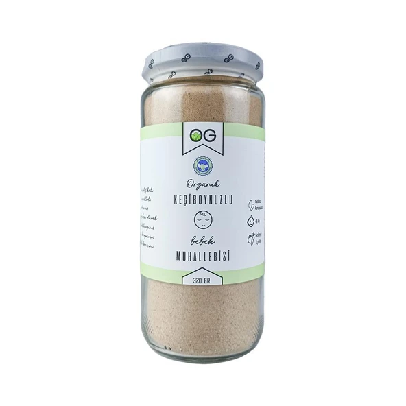 OG Organik Keçiboynuzu Bebek Muhallebisi 320 gr ürün görseli 1