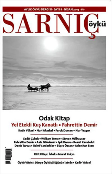 Sarnıç Öykü Dergisi Sayı: 8   Nisan 2013 ürün görseli 1