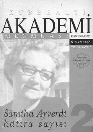 Kubbealtı Akademi Mecmuası 2 Nisan 2005 ürün görseli 1