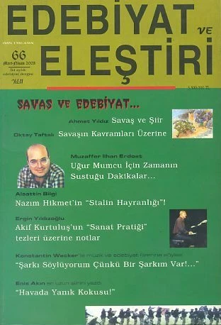 Edebiyat ve Eleştiri 66 Mart   Nisan 2003 ürün görseli 1