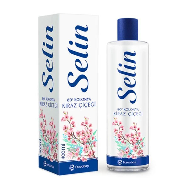 Selin Japon Kiraz Çiçeği Kolonya 80 Derece 400ml Pet Şişe ürün görseli 1