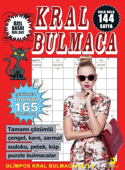 Kral Bulmaca Özel Baskı Cilt: 6 ürün görseli 1