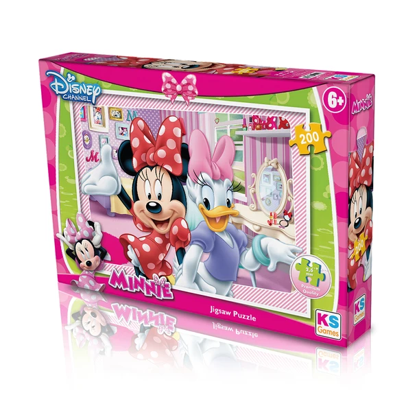 Ks Games Puzzle 200 Parça Mınnie 113 ürün görseli 1