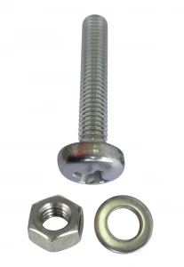 Mercimek Başlı Yıldız Civata Ss304 M8X30 Somun, Pul, 2'Li ürün görseli 1