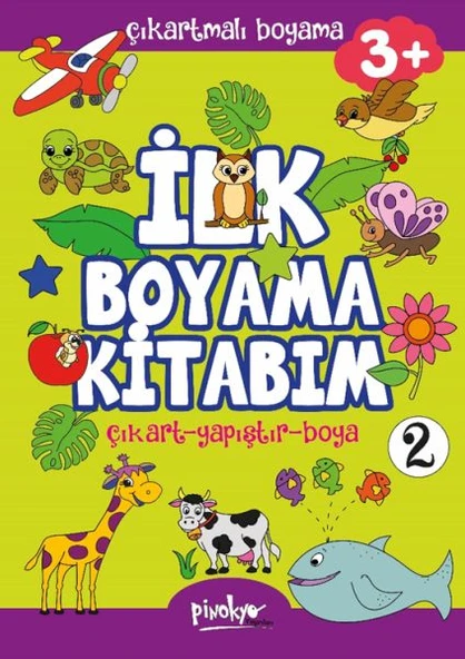 Çıkartmalı İlk Boyama Kitabım 3+ Yaş-2 - Resim 2