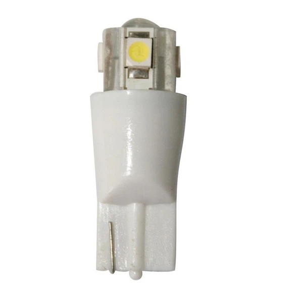 Ampül 12V, LED, T10, W2.1X9.2D, cool white - 4SMDs+1LED, 9,2x29,5mm ürün görseli 1