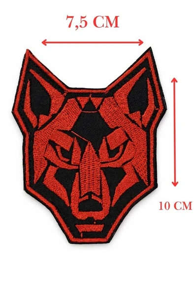 Single Sword Nakış Patch - Kurt Peç - Resim 3