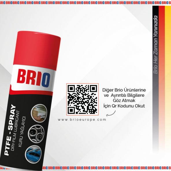 Brio Ptfe Teflon Yağlayıcı 400 Ml - Resim 4