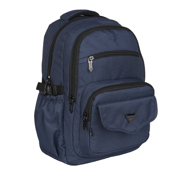 Relaxion Su Geçirmez Çok Gözlü Okul Sırt Çantası Lacivert 2056 ürün görseli 1